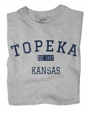 Topeka Kansas KS T-Shirt EST