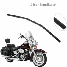 1" inch Universal Motorcycle Handlebars Drag Bar Black For Harley Sportster XL