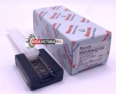 BOSCH REXROTH R044221300 Linear Ball Bearing Unit 12x27x34.80 mm