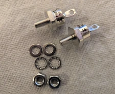 2  85 AMP 600V POSITIVE CATHODE CASE STUD MOUNT DIODE Lincoln Welder 85A