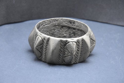 antiguo brazalete bereber hecho a mano trabajo judío essaouira - Imagen 3 de 5