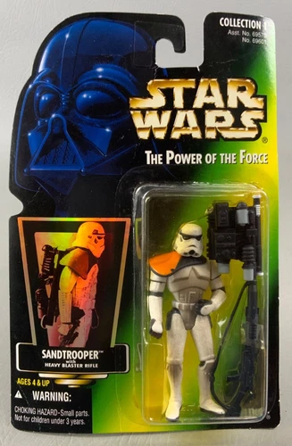 Kenner Star Wars Power of the Force Sandtrooper NEW SEALED on CARD!