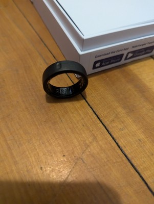 Oura Ring Gen3 Horizon Ring - Stealth, Size 12 for sale online | eBay