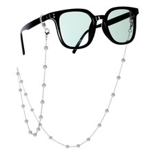 1 PCS Pearl Glasses Chain for Women, Beaded Chain for Glasses Around Neck