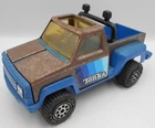 Vintage Tonka Pickup Truck 1979 Silver/Blue Paint Work Has Rust Patina *Read*
