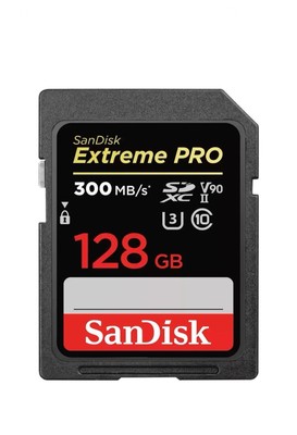 SanDisk Extreme PRO 128GB UHS-II 300MB/s SDXC-Speicherkarte