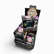 Scrunchems Sugar Dragon Egg Squisy, Glow In The dark, Age 3+