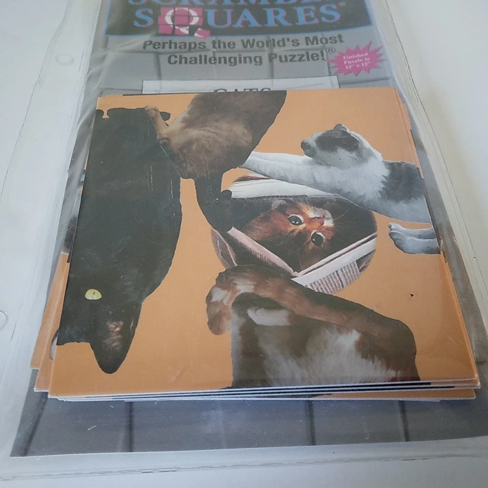 Rompecabezas de 9 piezas B. Dazzle Inc. Cats Scramble Squares Foto 3 de 4