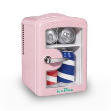 Iceblue Mini Fridge, Skincare Fridge with Viewing Window, 4 Liter /6 Cans Com...