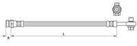 Metzger Bremsschlauch 4111477 Greenparts FüR Vag, Hinterachse Links