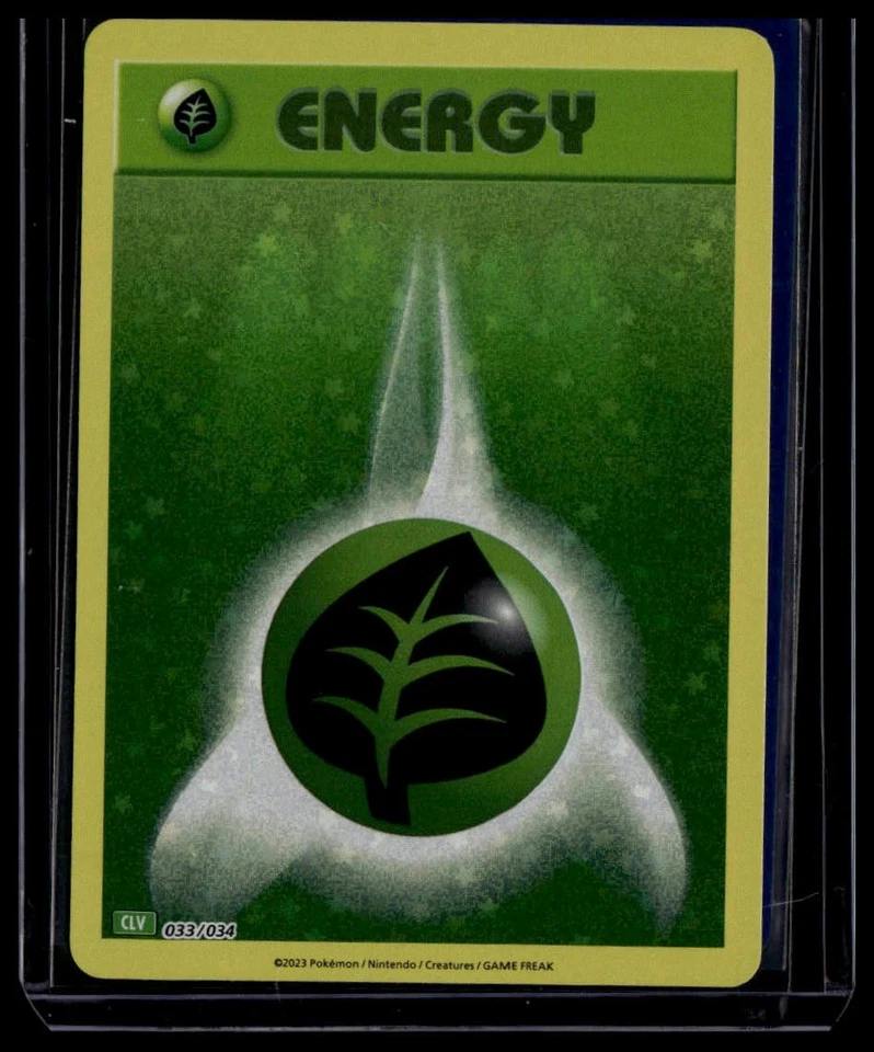 Trading Card Game Classic #033/034 Basic Grass Energy - Image 2 of 2
