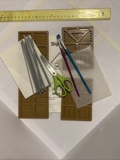 4 Linka Brickwork & Roofing Moulds A1-A4, Perspex Sheets, Gutters and Brushes