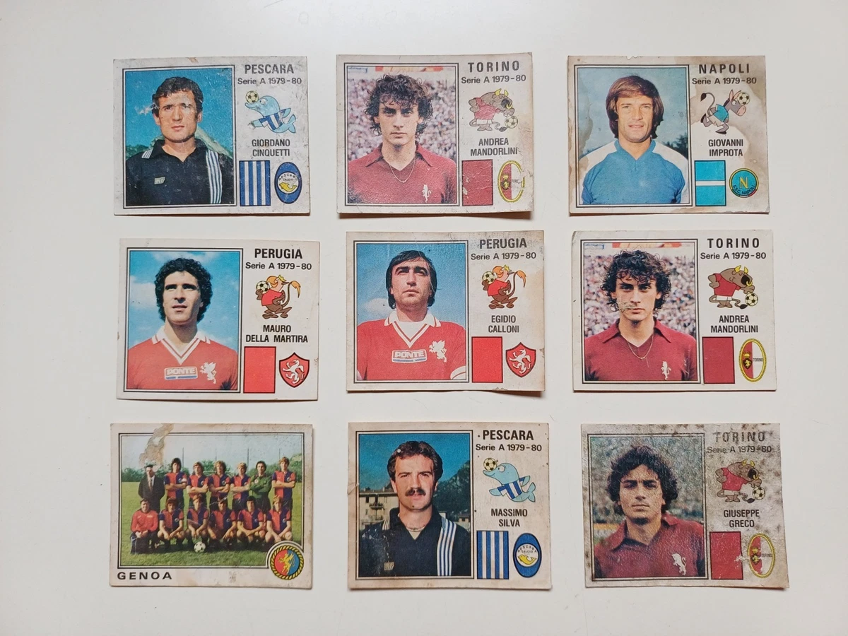 Lotto 9 Figurine Calciatori Panini 1979/80 - Collezionismo In vendita a Bologna