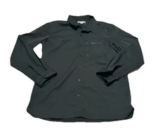 Backcountry Men's Jordanelle Tech Shirt Long Sleeve Size XL Black