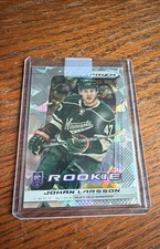 2013-14 Panini Prizm - Johan Larsson #211 Cracked Ice /30 (RC)