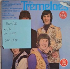 The Tremeloes The Tremeloes Vinyl Record 7" VG+/VG 7SR5034 1970