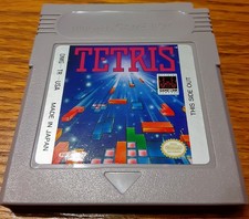 *Authentic* Tetris for Nintendo Game Boy w/Case | Stamped 23A | Tested