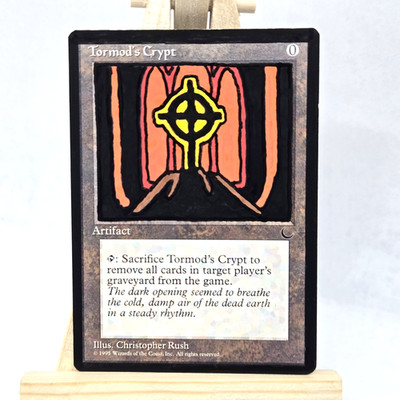 ALTERED Tormod's Crypt MtG Chronicles MP Paint Pen Color Alter