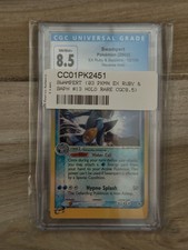 2003 Pokemon EX Ruby & Sapphire Swampert Holo #13 CGC 8.5 on eBay