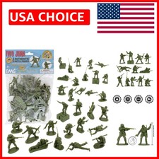 Historical BMC WW2 Iwo Jima Marine Figures - 36 Elite Soldiers in Olive Drab
