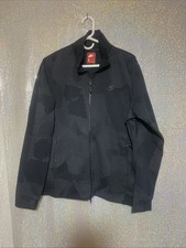 New Nike Tech Fleece Black Full Zip Jacket Size Large