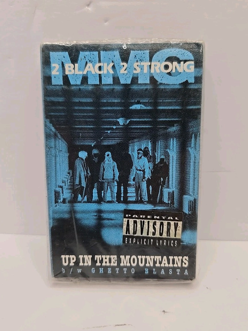 Up In The Mountains / Ghetto Blasta by 2 Black 2 Strong (Cassette, 1991) New