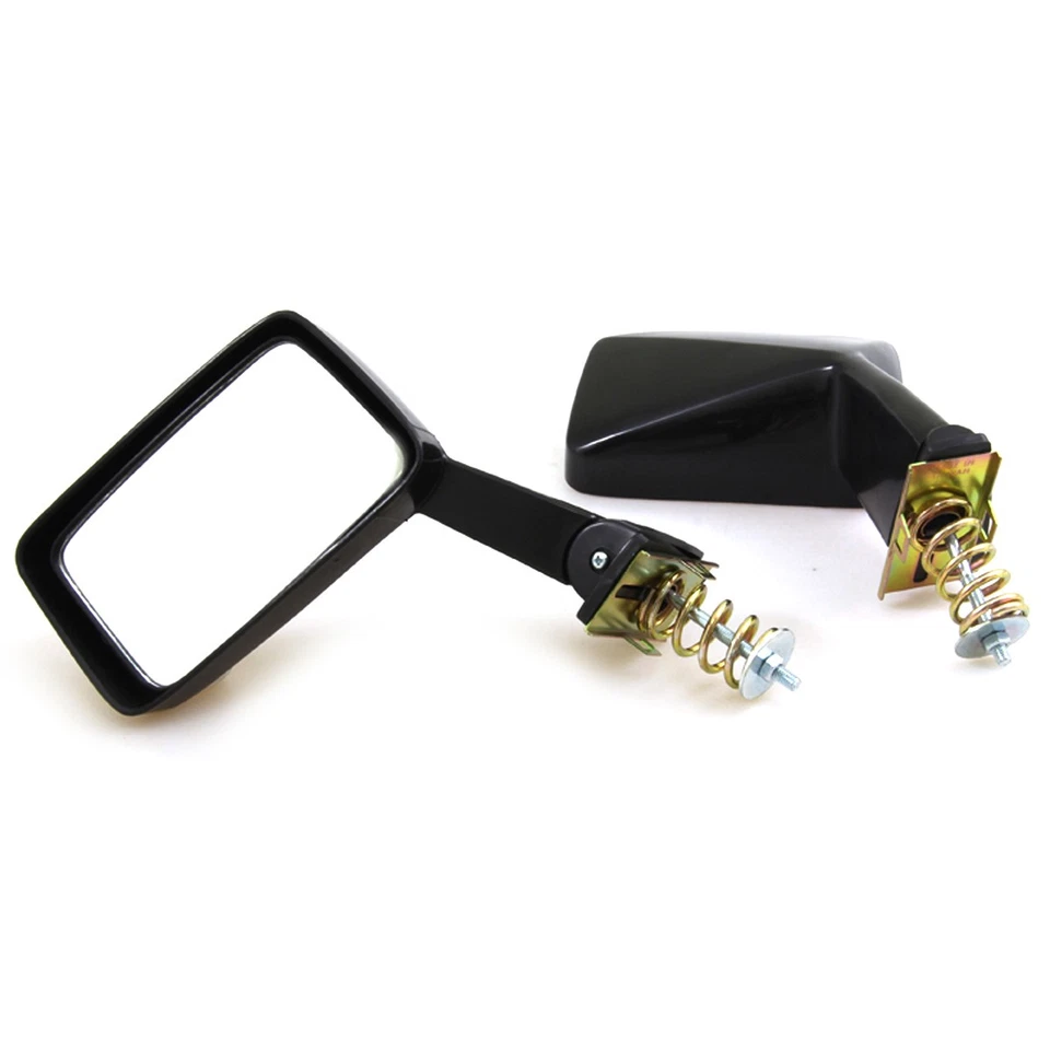 MITSUBISHI DODGE PLYMOUTH COLT CHAMP MIRAGE SQUARE FENDER MIRROR LH/RH 1978-1989 - Image 4 of 4