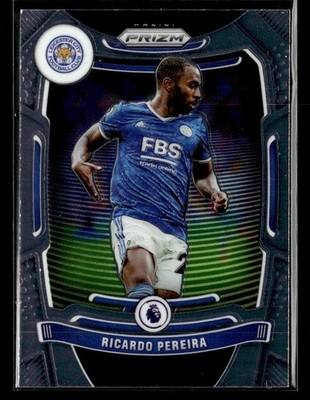 2021-22 Panini Prizm Premier League #19 Ricardo Pereira Card Leicester City