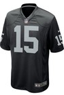 Nike Las Vegas Raiders Mendoza #15 Black Jersey NFL Football Size Adult Small — photo 2