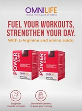 Power Gain / Power Maker Box with 30 packets 300 g.  ( 2 Box ) Omnilife 