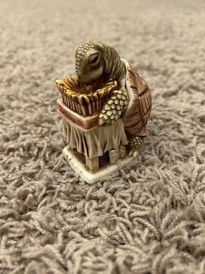 Lord Byron Harmony Kingdom ''Wishful Thinking'' 150th Birthday Party Turtle**