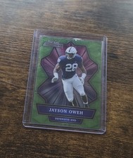 2021 Wild Card Alumination Jayson Oweh RC #ABC-31 Green 