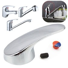 Bathroom Kitchen Basin Single Lever Mixer Tap Head Handle Practical Replacement