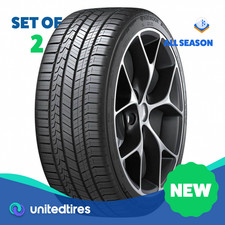 Set Of 2 New 20550zr17 Hankook Ventus S1 As H125 93w