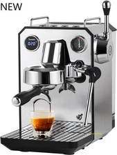Owl Espresso Machine, 15 Bar Professional Semi-Automatic Espresso Maker, NEW