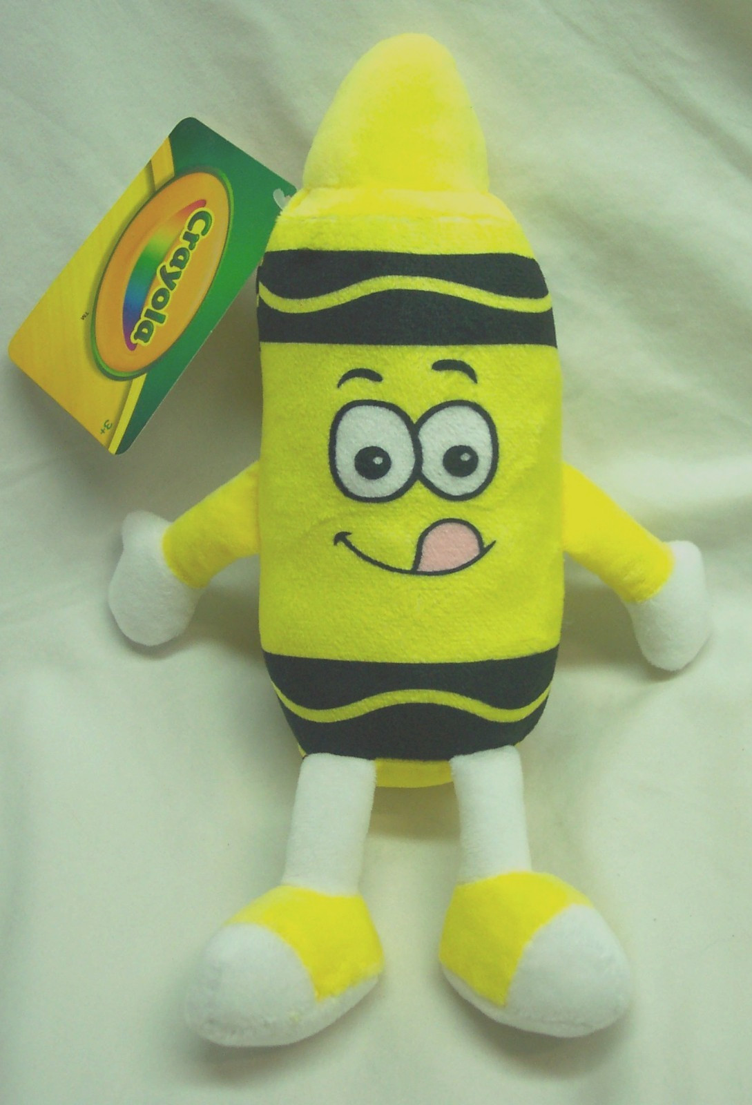 Hallmark Crayola SOFT YELLOW CRAYON CHARACTER 11" Plush STUF