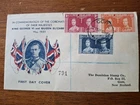 1937 NEW ZEALAND FDC KGVI CORONATION COMBO REGISTERED GORE NZ CANCEL