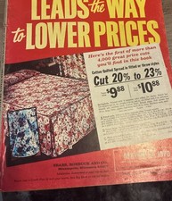 Sears 1970 Winter Catalog Vintage Merchandise 1970’s Clothes Tools
