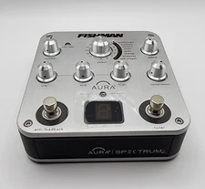 FISHMAN Aura Spectrum DI Preamp Acoustic Pedal PRO-AUR-SPC