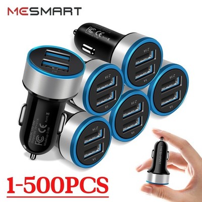 US Fast Car Charger Dual USB Port Universal Socket Adapter For Android Wholesale