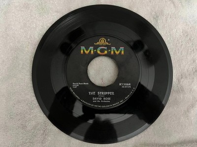 Vinyl 45 Record David Rose The Stripper / Ebb Tide