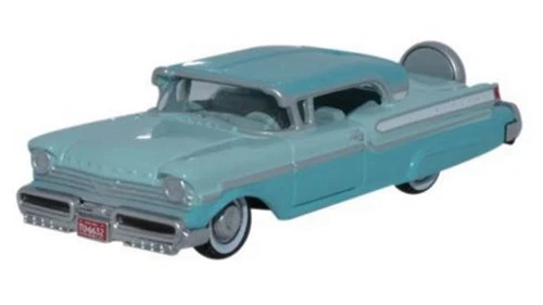Oxford Diecast 87MT57004 1957 Mercury Turnpike Tahitian Green Spring Valley Gr.