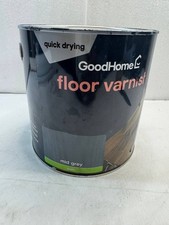 Goodhome Floor Varnish, mid grey Satin 2.5L
