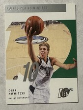 2002 Topps Ten Dirk Nowitzki Dallas Mavericks #20