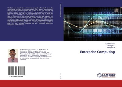 Enterprise Computing Karthikeyan P.