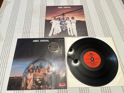 ABBA Arrival Polydor 2344058 Germany German NM- Hype Sticker Insert