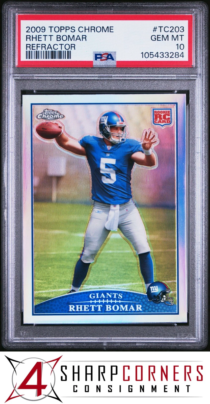 Rhett Bomar Topps Chrome #TC203 Refractor