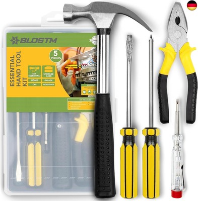 Basic Home Tool Kit ? 5-teiliges wesentliches Handwerkzeug-Set für Hausbesitzer 