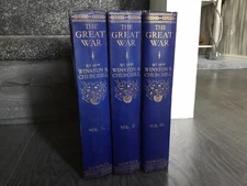 The Great War (3 Vols), Winston S. Churchill, George Newnes Aug 1933