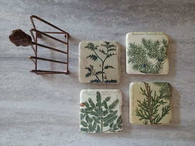 2011 Williamsburg Collection, Evergreen Coaster Set